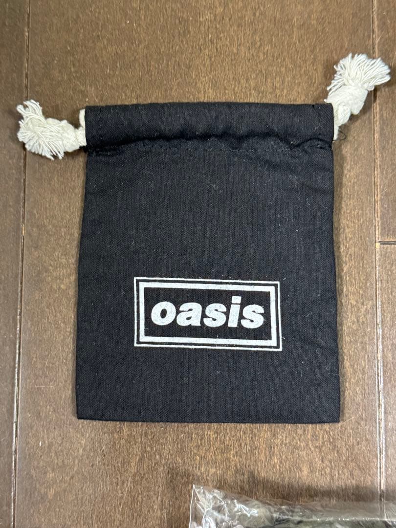 oasis レコード LP シングル チケット オアシス バケットハット 巾着