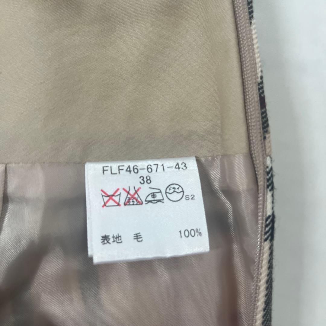 希少　バーバリーブルーレーベル　プリーツ　ミニスカート　安室奈美恵さん着用　38