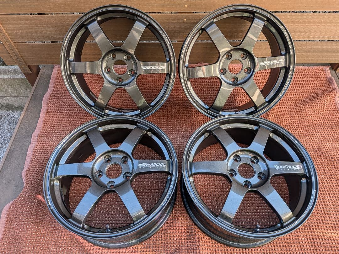 RAYS TE37 SAGA S-plus 18インチ 7.5J＋48 4本