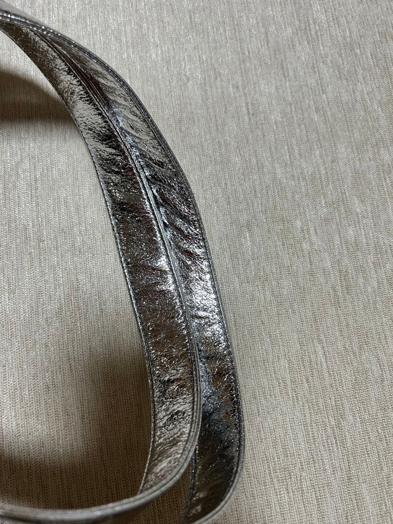 すてふぁにぃ〜　　UN3D メタリックオリガミトート　シルバー