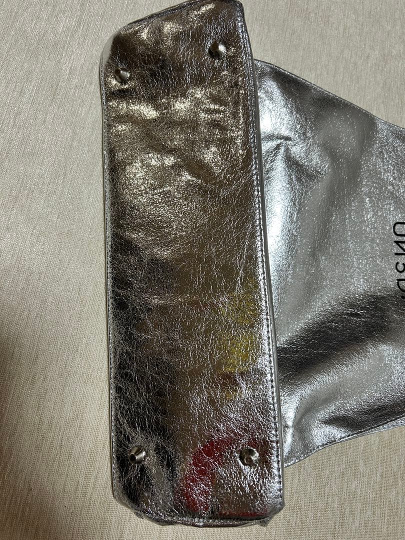 すてふぁにぃ〜　　UN3D メタリックオリガミトート　シルバー