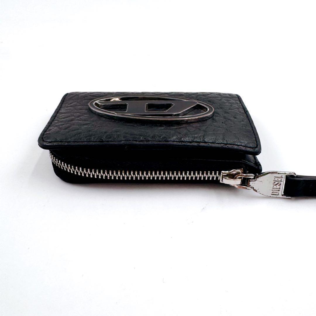 DIESEL ディーゼル　フラグメントケース　キーケース　Dロゴ　ブラック