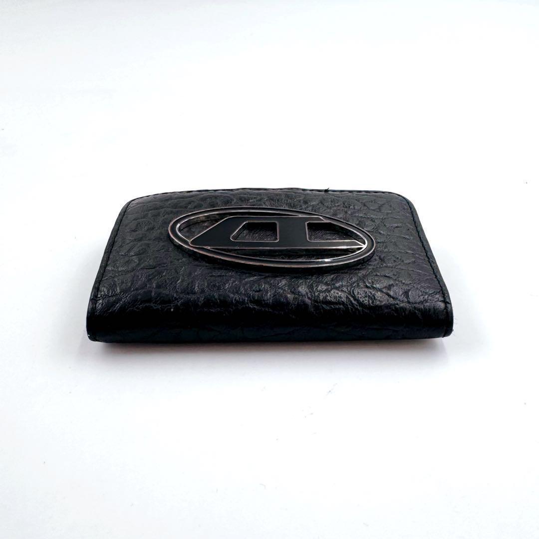 DIESEL ディーゼル　フラグメントケース　キーケース　Dロゴ　ブラック