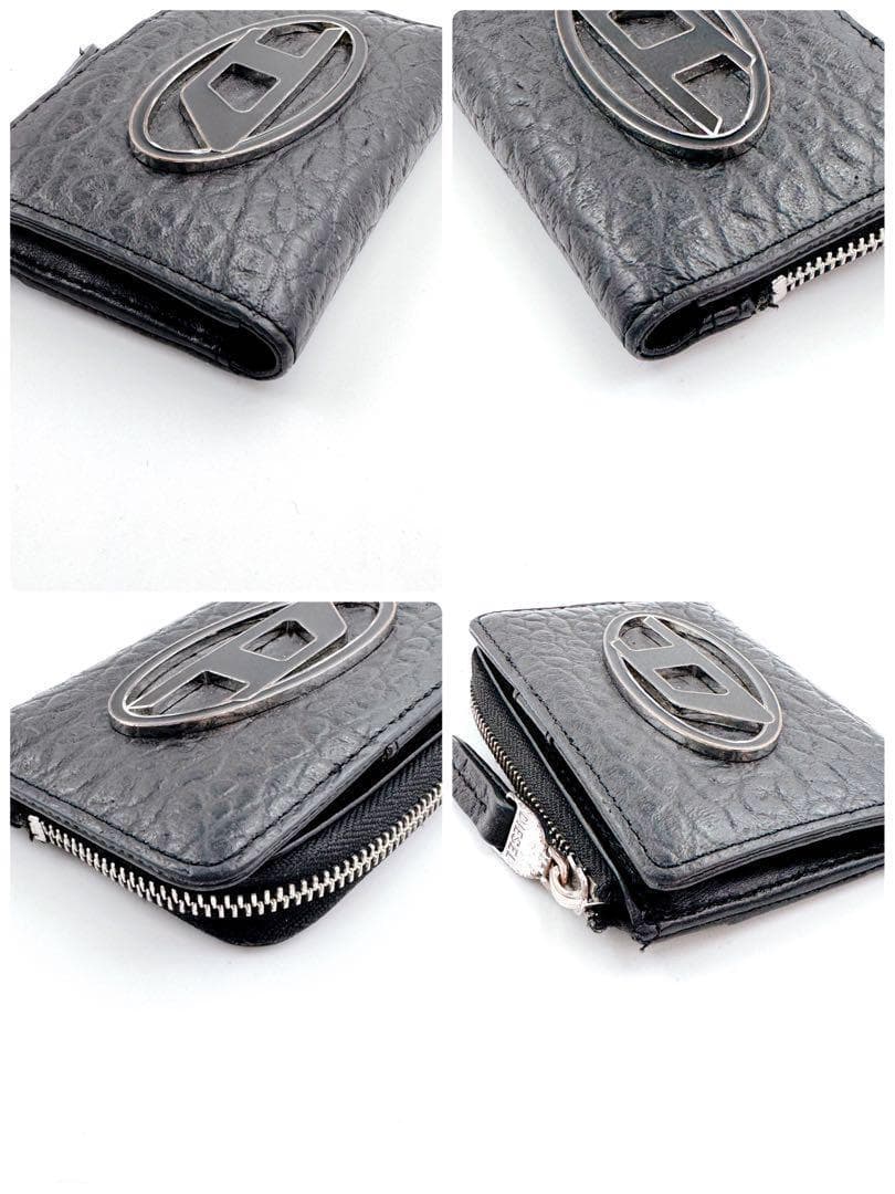 DIESEL ディーゼル　フラグメントケース　キーケース　Dロゴ　ブラック