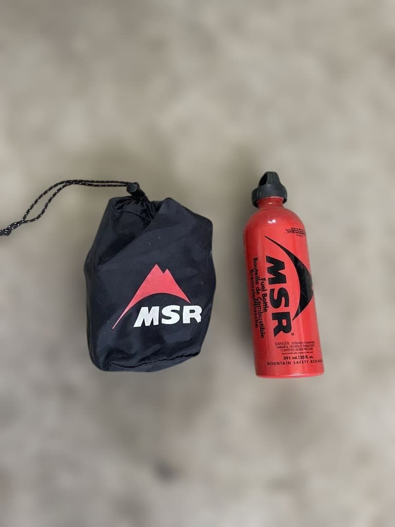 MSR ドラゴンフライ　ボトル付き　used