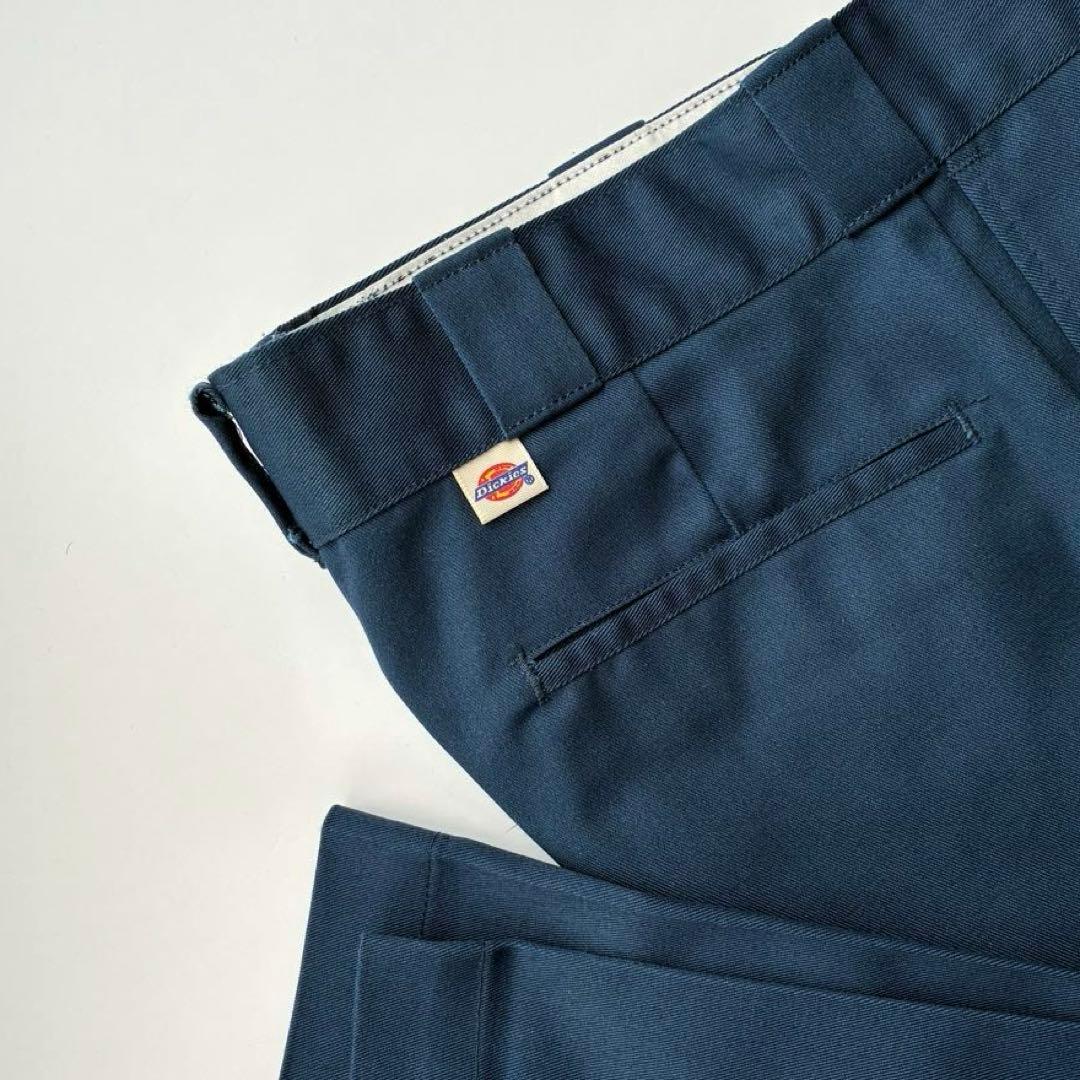 美品 80s USA製 ディッキーズ 874 ネイビー ワーク パンツ 32