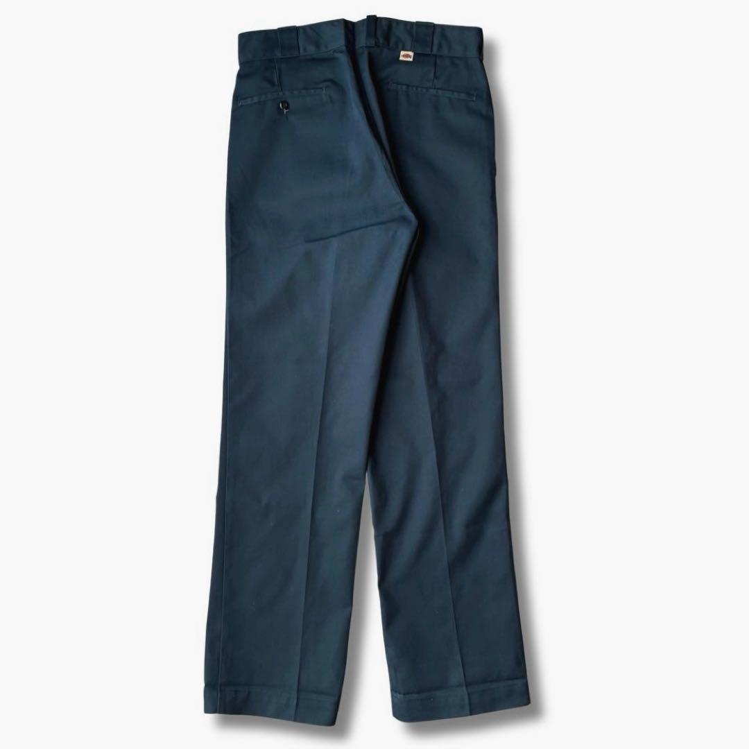 美品 80s USA製 ディッキーズ 874 ネイビー ワーク パンツ 32