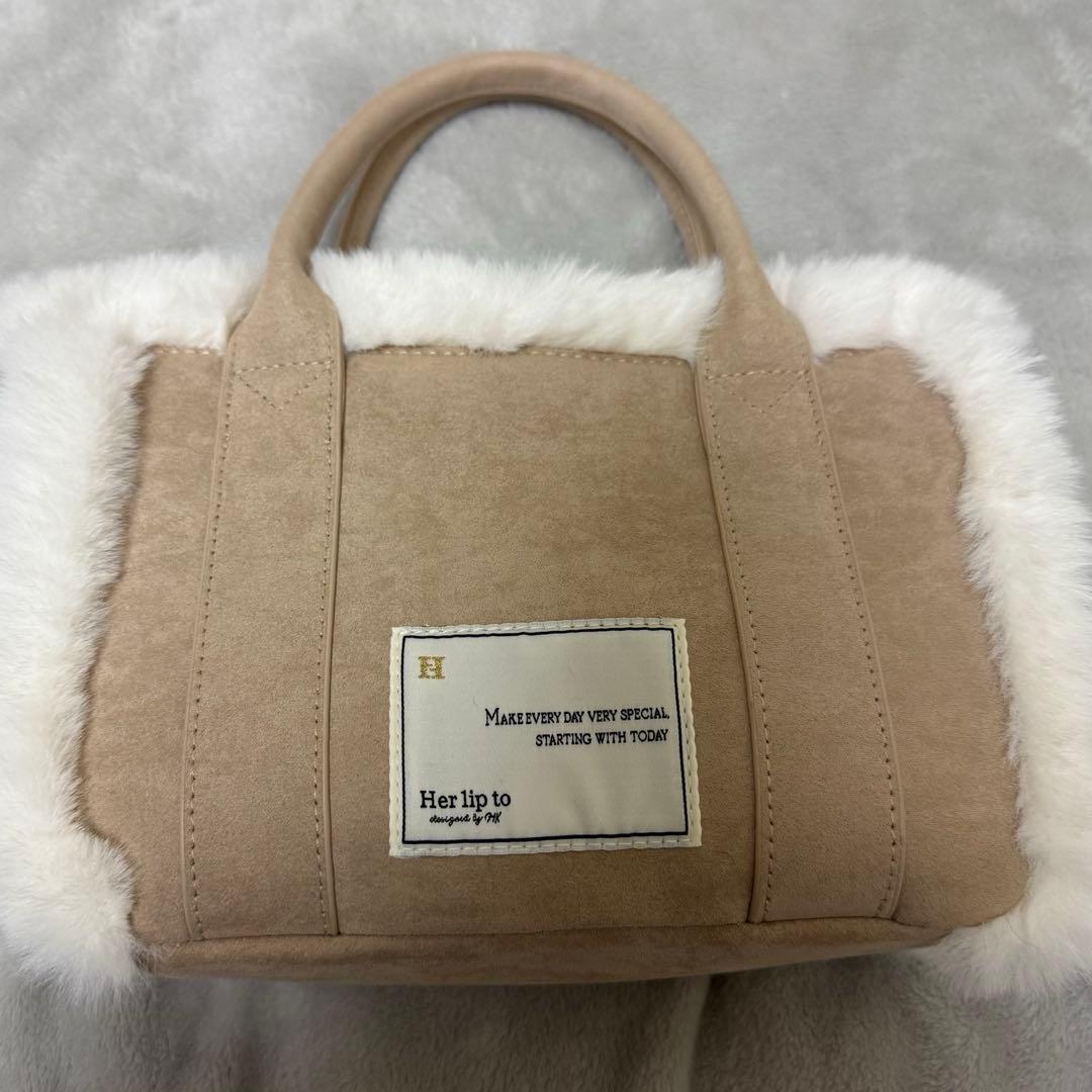 バッグ herlipto Cozy Winter Tote Bag