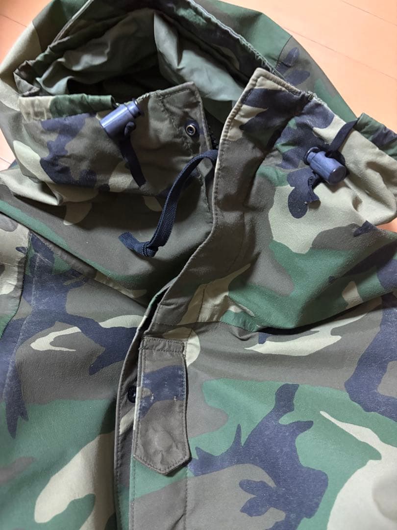 T*e様 実物 USED 米軍 ECWCS Gen1前期型パーカー ウッドランド