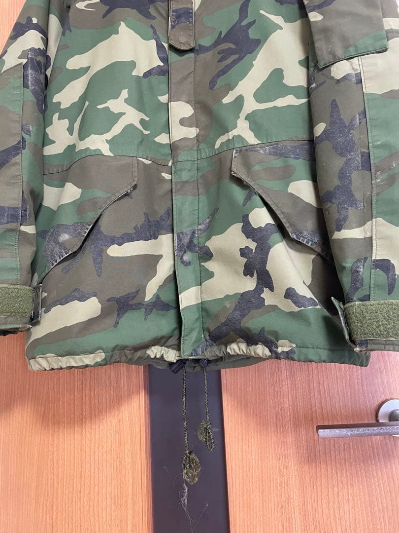 T*e様 実物 USED 米軍 ECWCS Gen1前期型パーカー ウッドランド