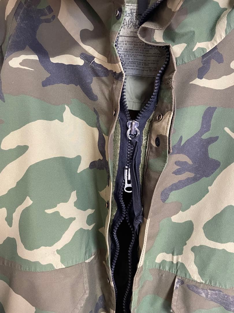 T*e様 実物 USED 米軍 ECWCS Gen1前期型パーカー ウッドランド