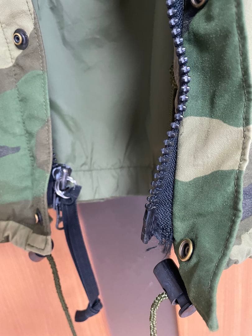 T*e様 実物 USED 米軍 ECWCS Gen1前期型パーカー ウッドランド