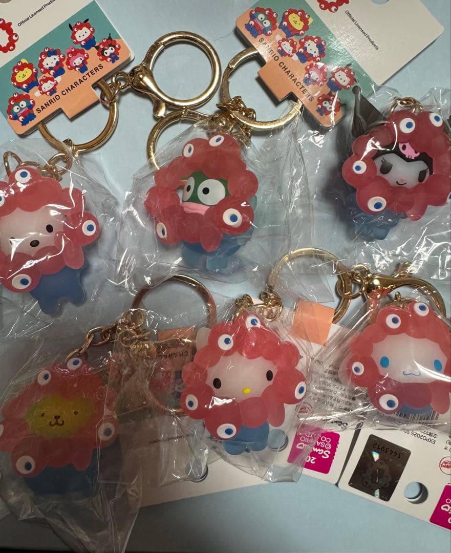 EXPO2025 サンリオ ミャクミャク なりきりキーホルダー 6種類