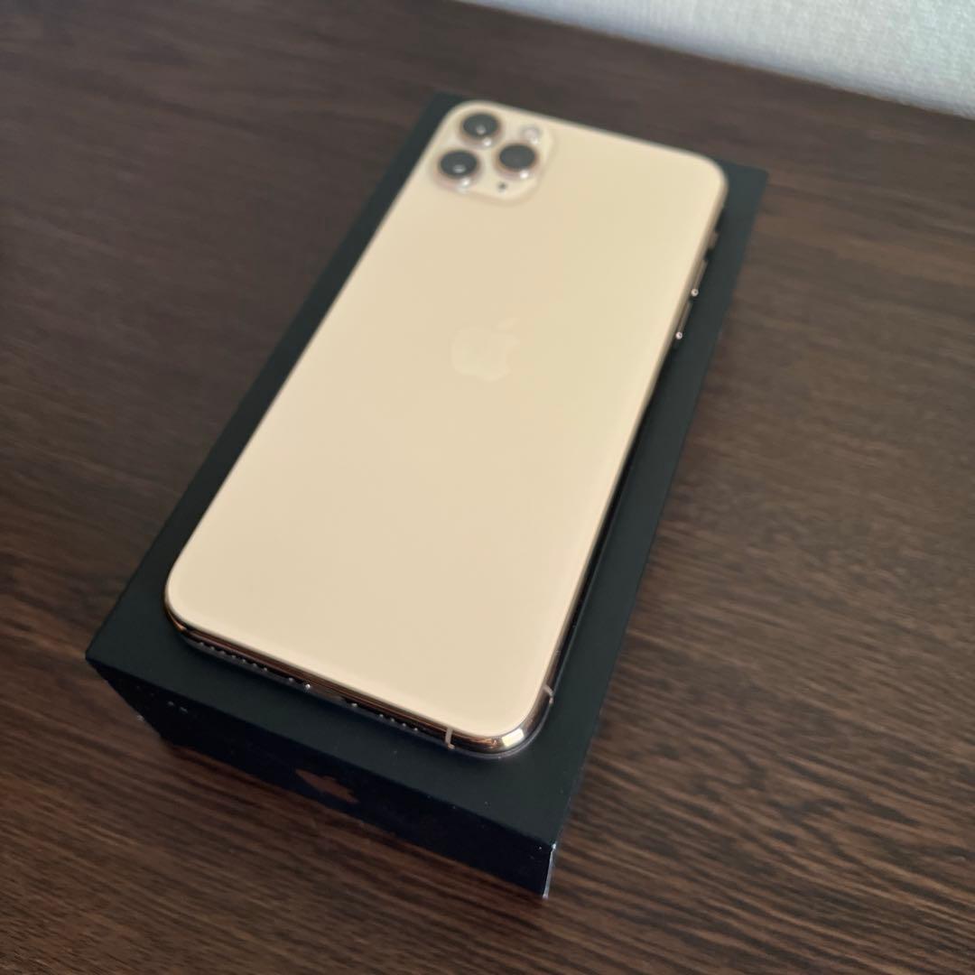 美品・iPhoneProMax256GB•Gold•SIMfree+おまけ