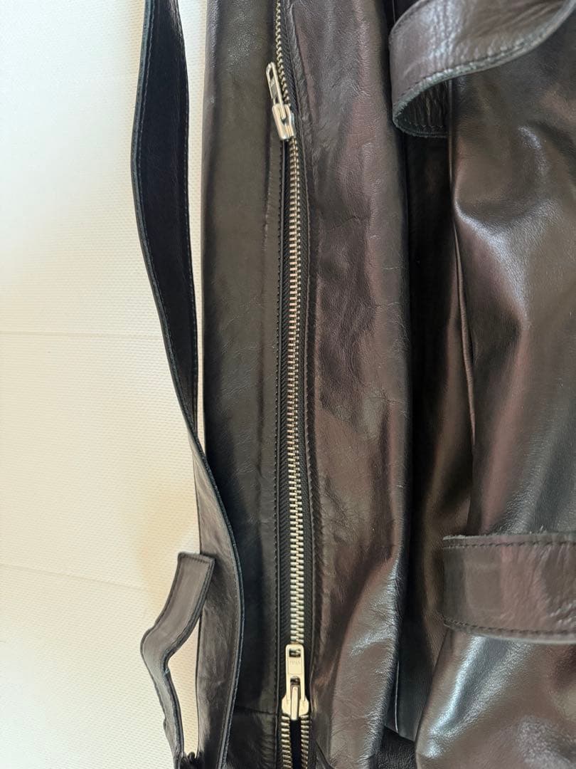 アンドゥムルメステール Ann Demeulemeester レザー バッグ