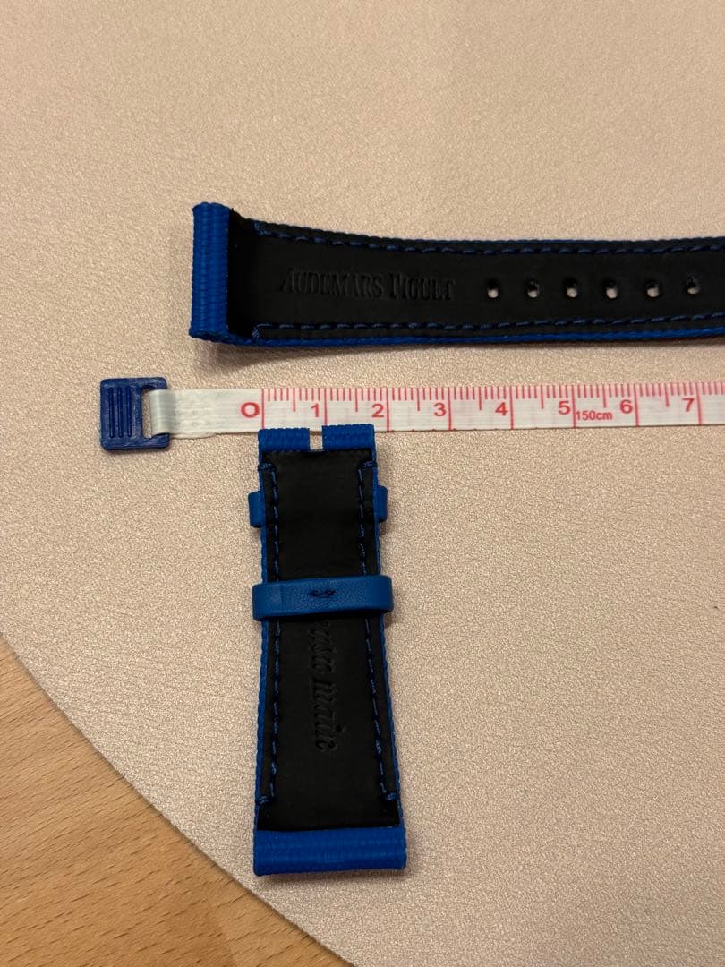 オーデマピケ純正 青色　Codeベルト Sサイズ