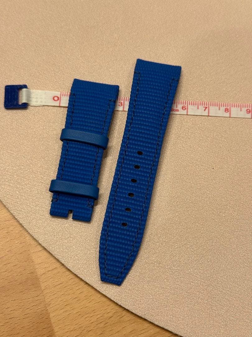 オーデマピケ純正 青色　Codeベルト Sサイズ