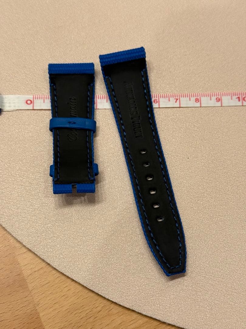 オーデマピケ純正 青色　Codeベルト Sサイズ