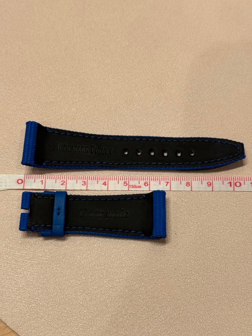 オーデマピケ純正 青色　Codeベルト Sサイズ