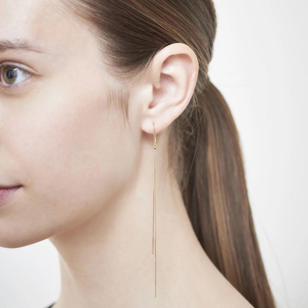 GIGI ジジ 18金 ピアス チェーン