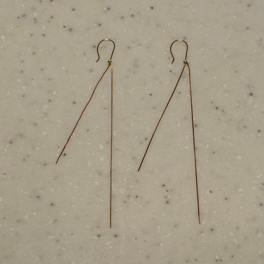 GIGI ジジ 18金 ピアス チェーン