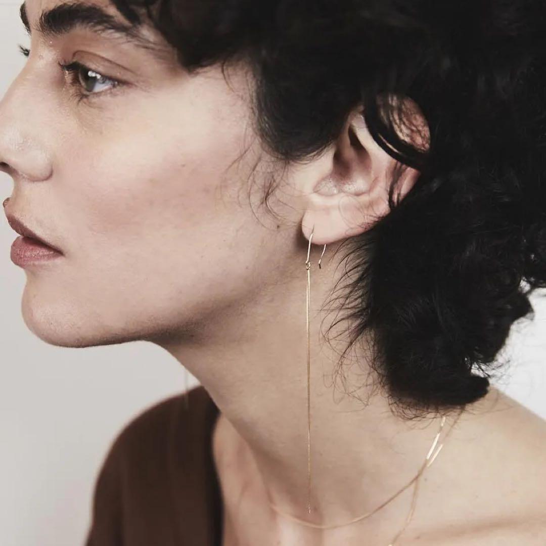 GIGI ジジ 18金 ピアス チェーン