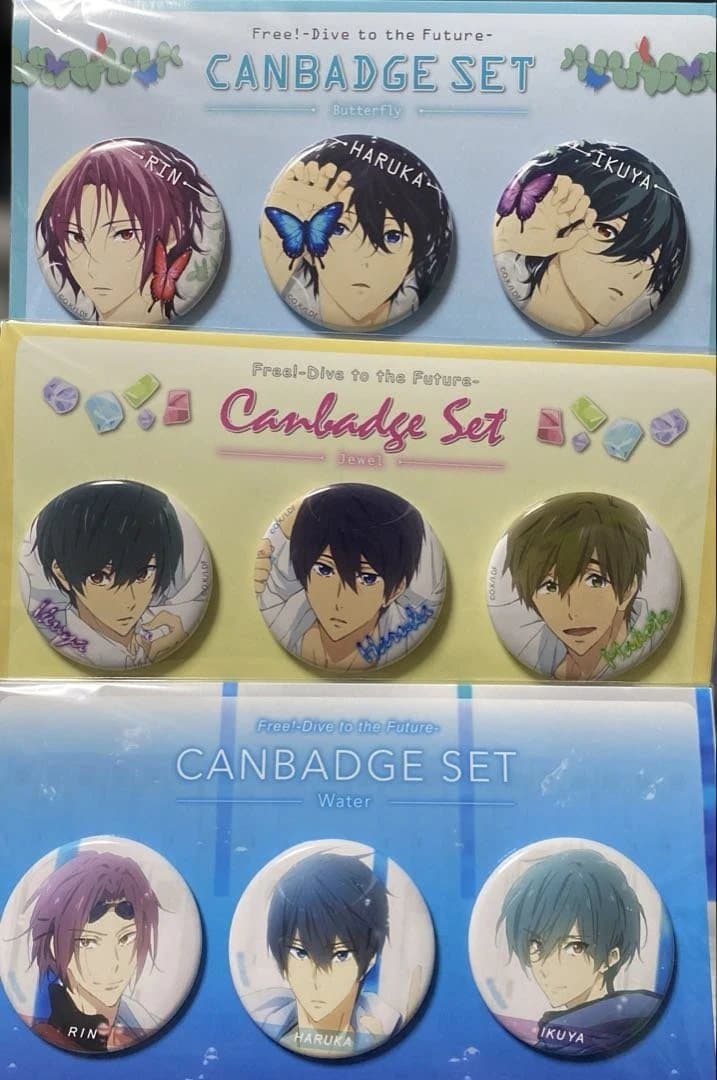 ハイスピ 公式本 & 缶バッジ&アクリルコースター