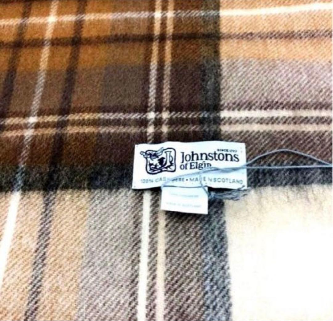 み*ん様 ♥️ジョンストンズ♥️ Johnstons of Elgin 大判スト