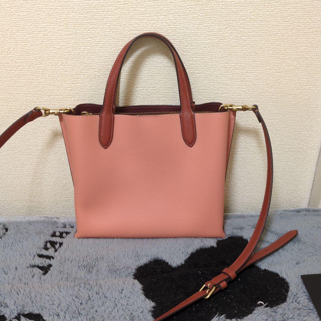 COACH ウィロウピンク ショルダーバッグ