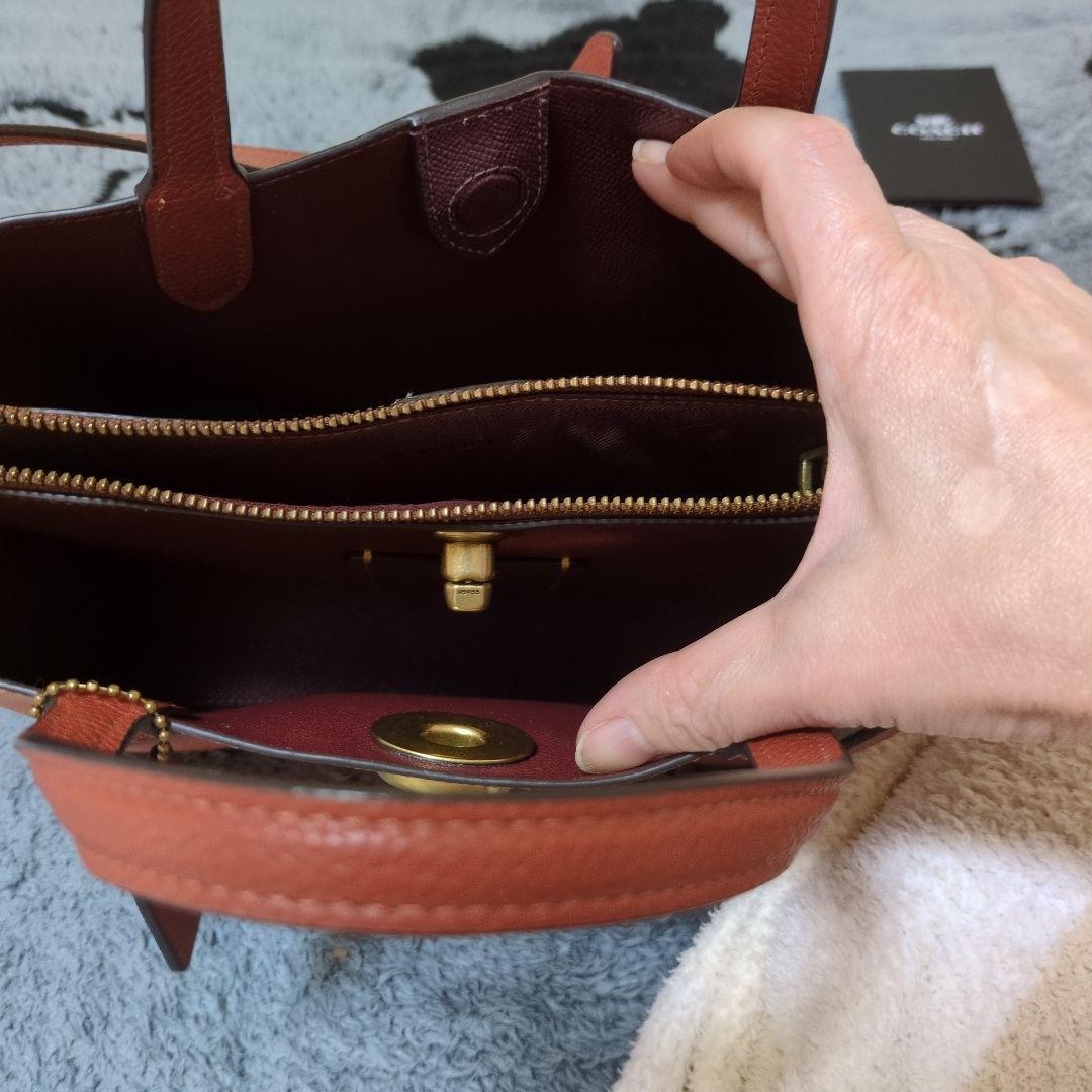 COACH ウィロウピンク ショルダーバッグ