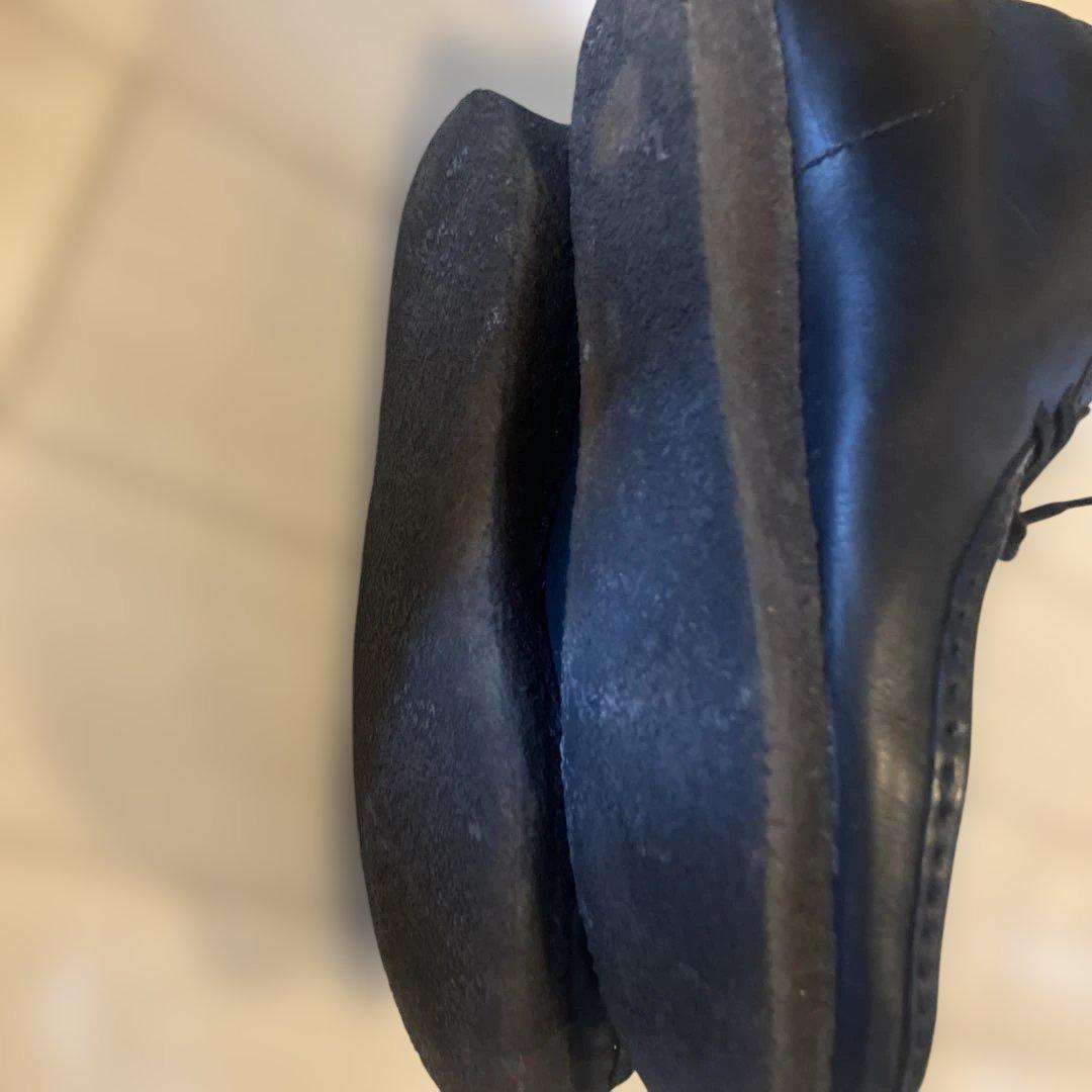 クラークス　ワラビー　黒