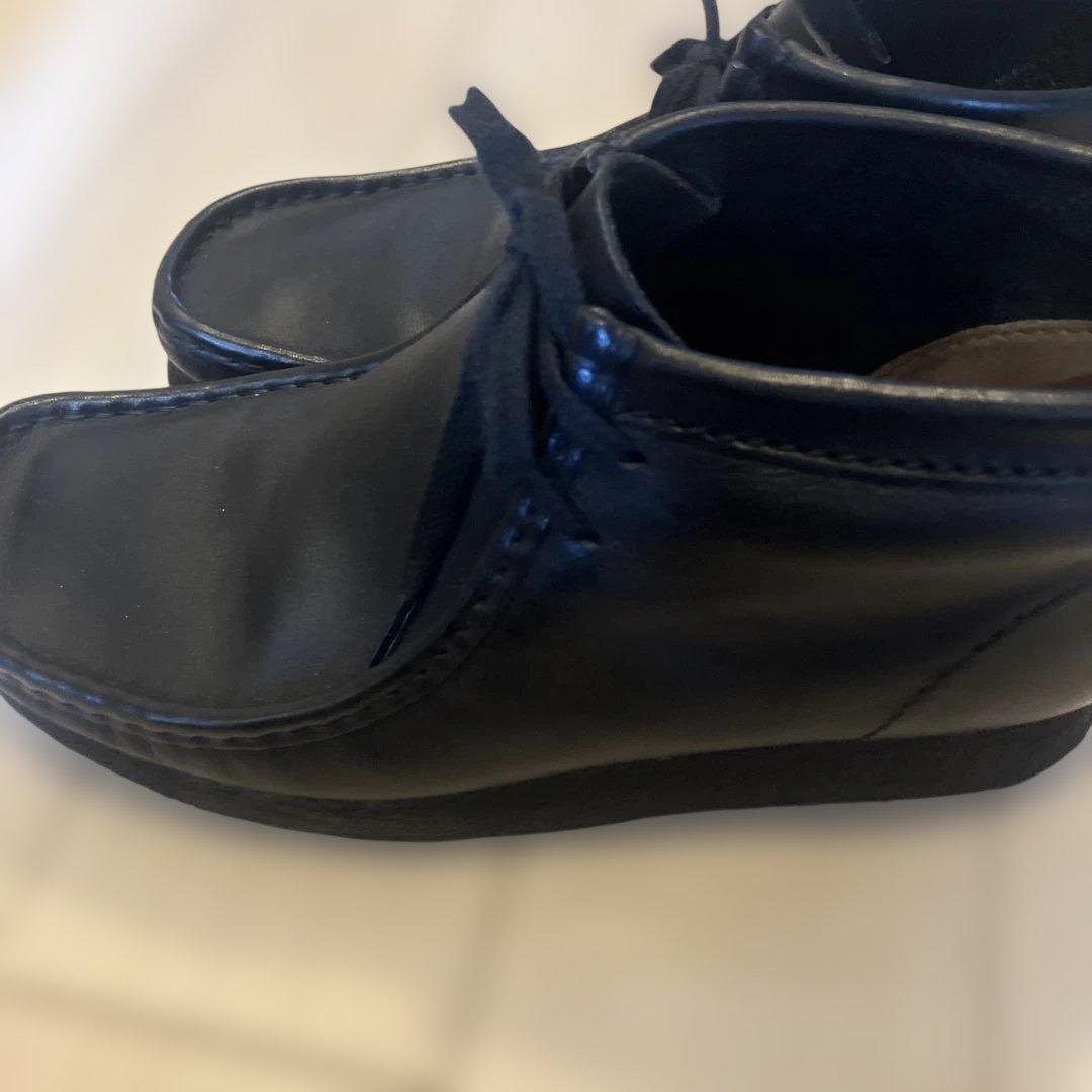 クラークス　ワラビー　黒