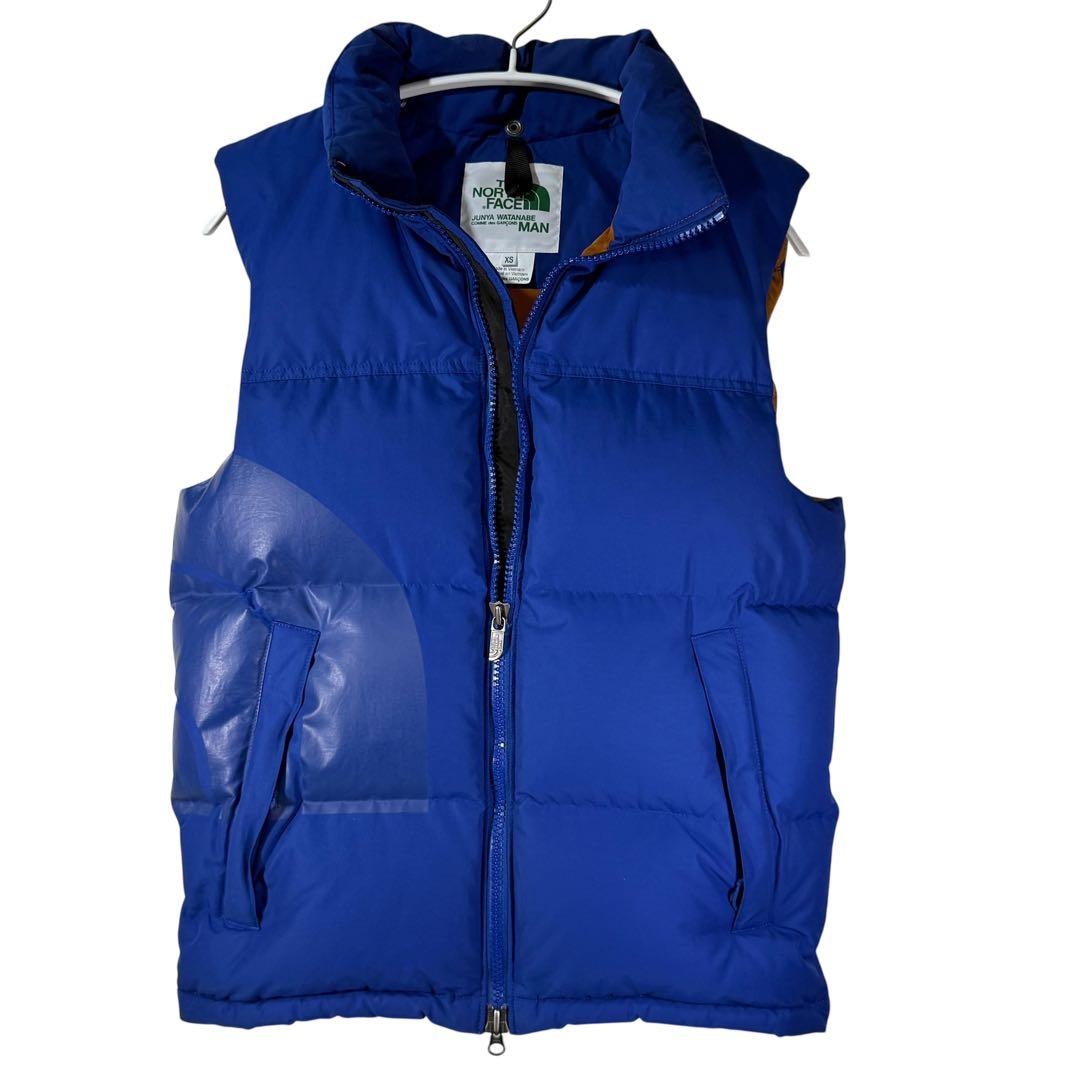 ノースフェイス × ジュンヤワタナベマン ダウンベスト XS コムデギャルソン