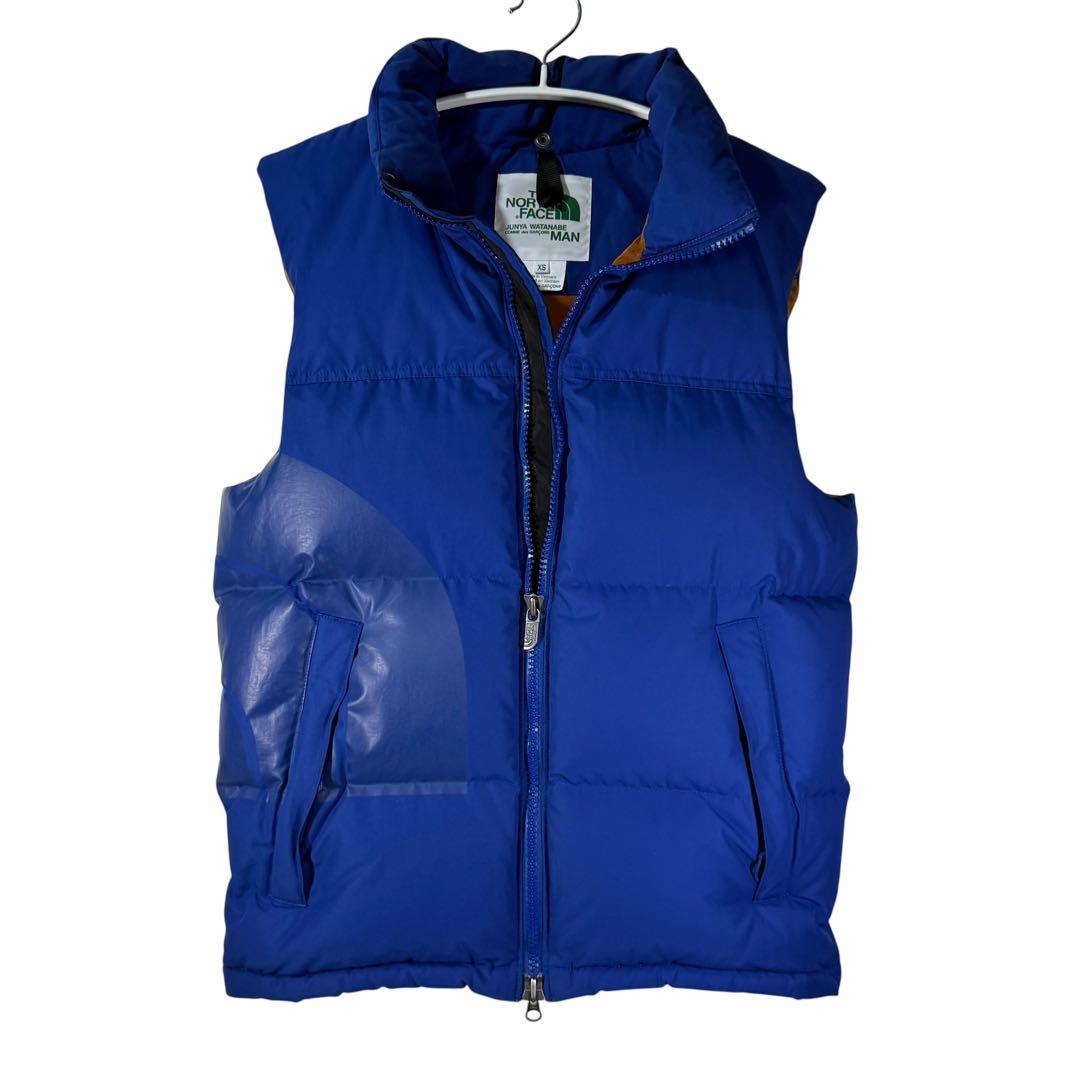 ノースフェイス × ジュンヤワタナベマン ダウンベスト XS コムデギャルソン