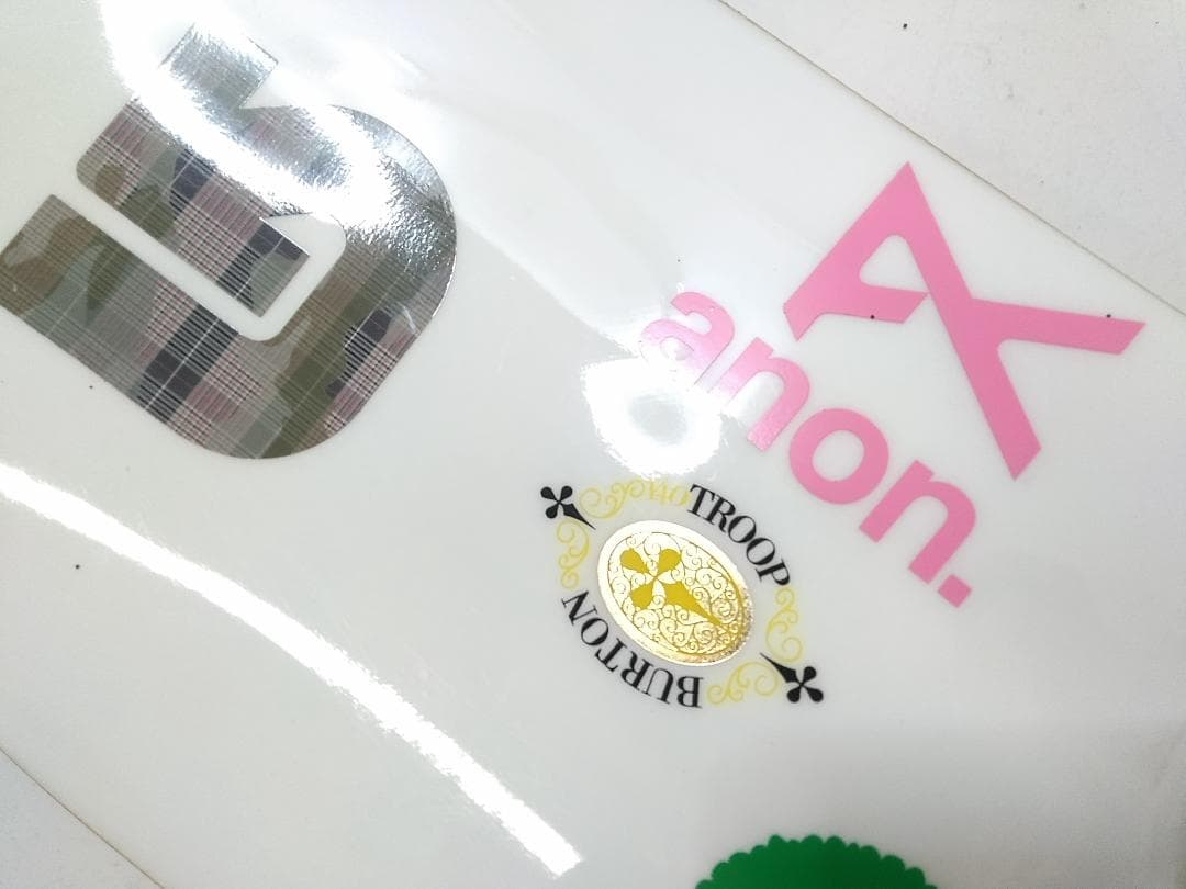 バートン TROOP 138 レディース スノーボード3点セット ビンMサイズ△