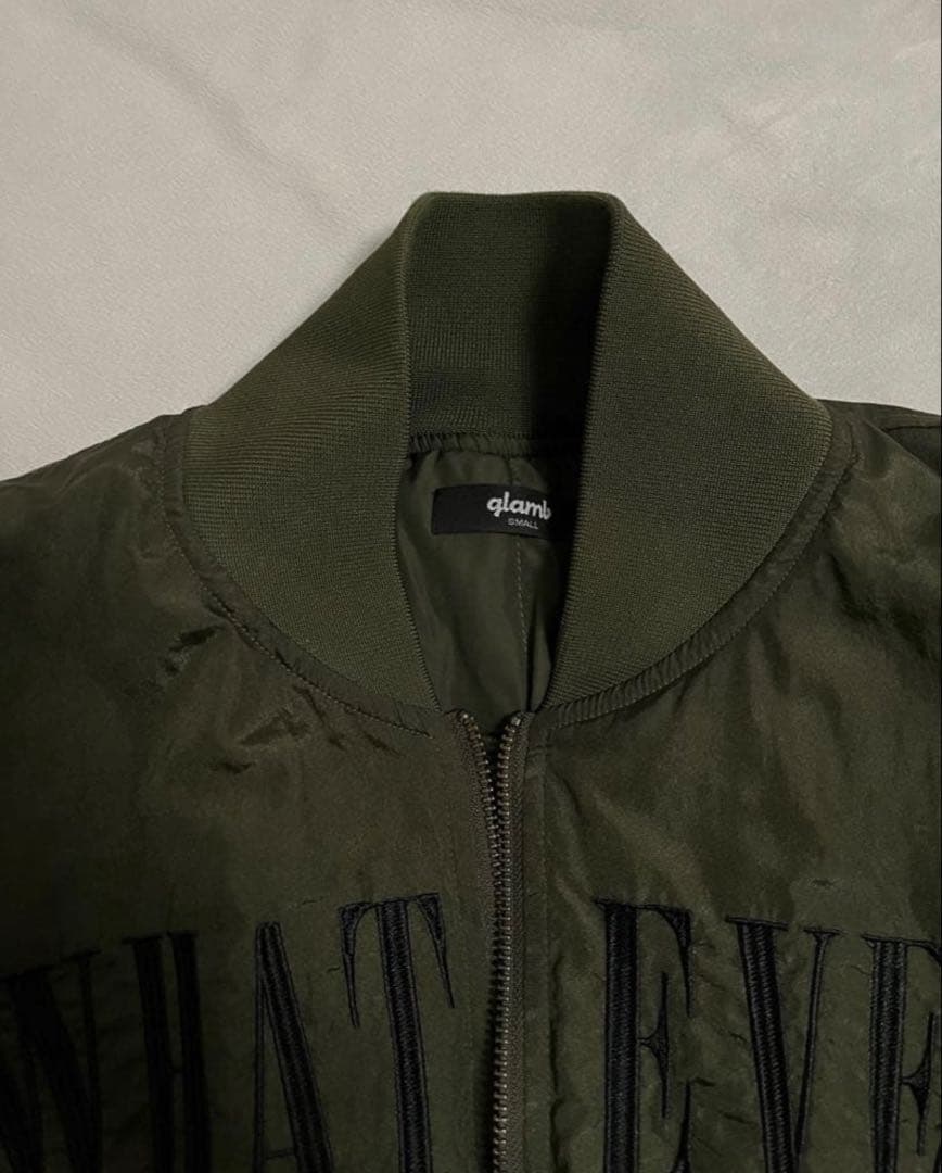 glamb スモークビーツボンバージャケット