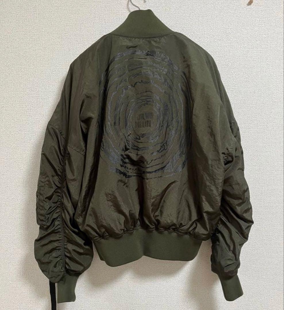 glamb スモークビーツボンバージャケット