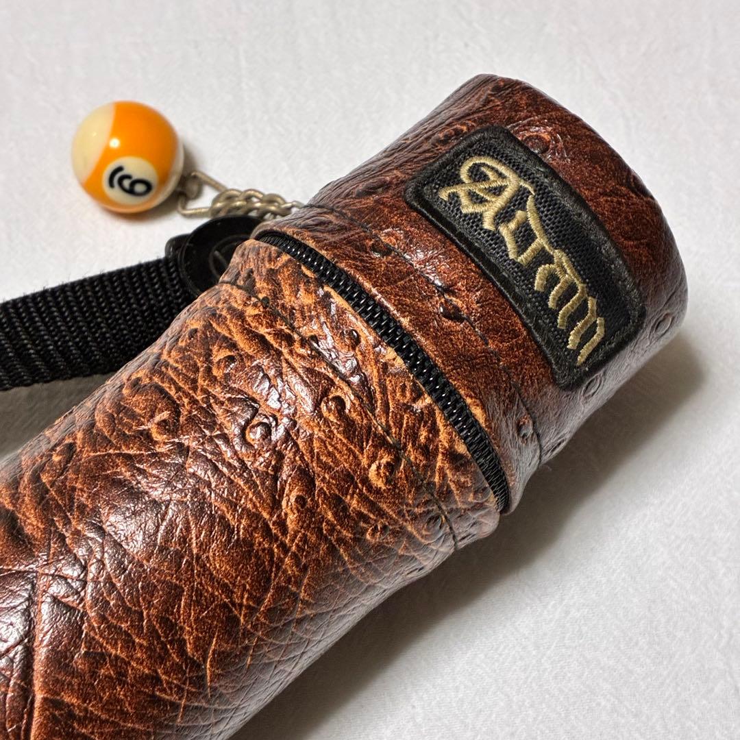 ADAM アダム ビリヤード キュー レザーケース オーストリッチ