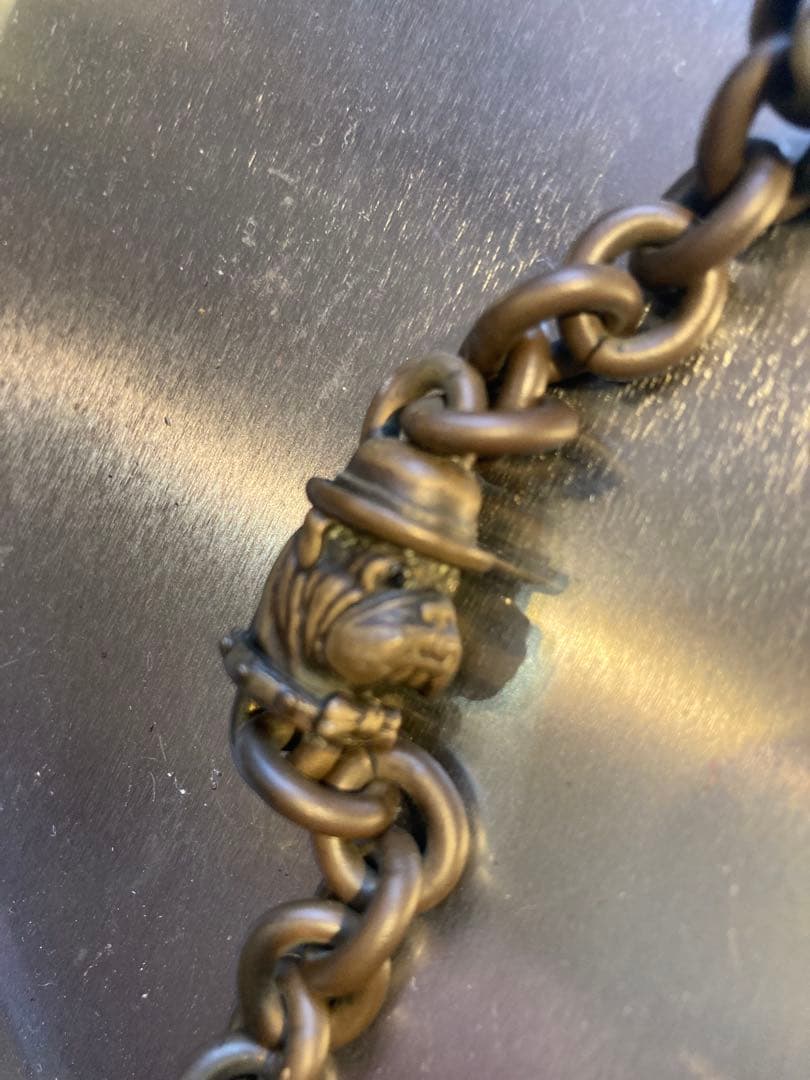 小物 BULL WALLET CHAIN BRASS