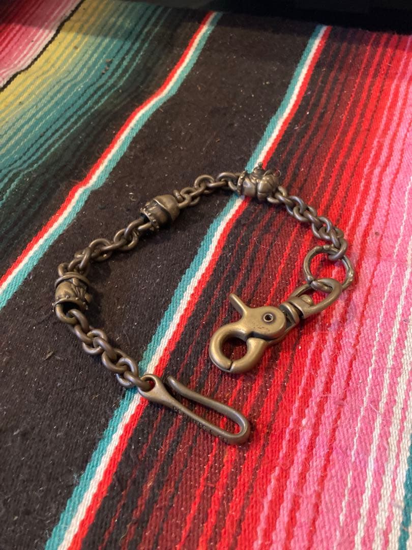 小物 BULL WALLET CHAIN BRASS