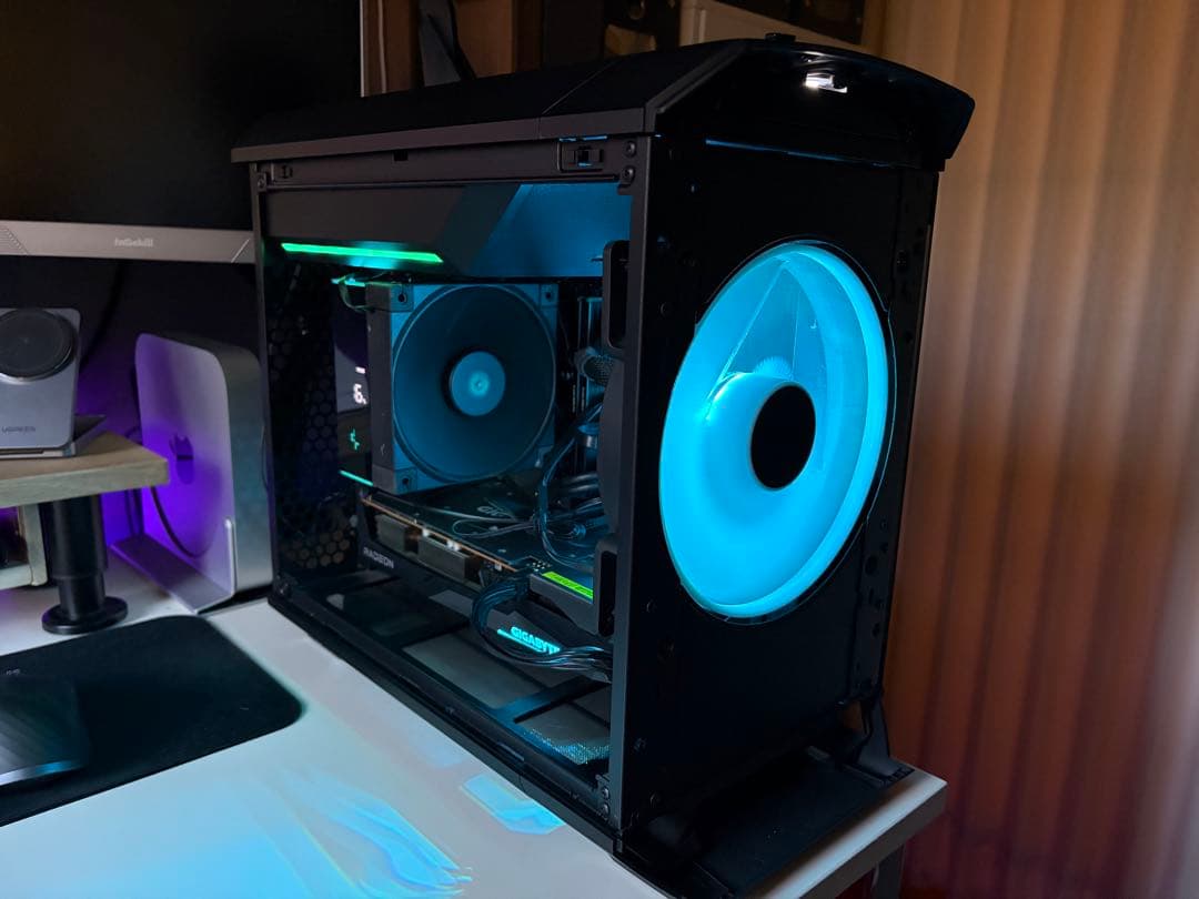 自作ゲーミングpc ryzen7 5700x3D rx6600xt