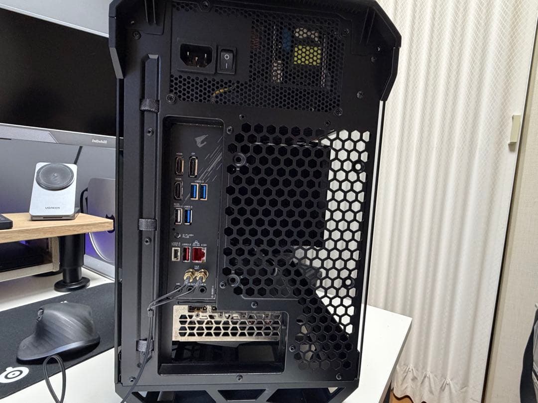 自作ゲーミングpc ryzen7 5700x3D rx6600xt