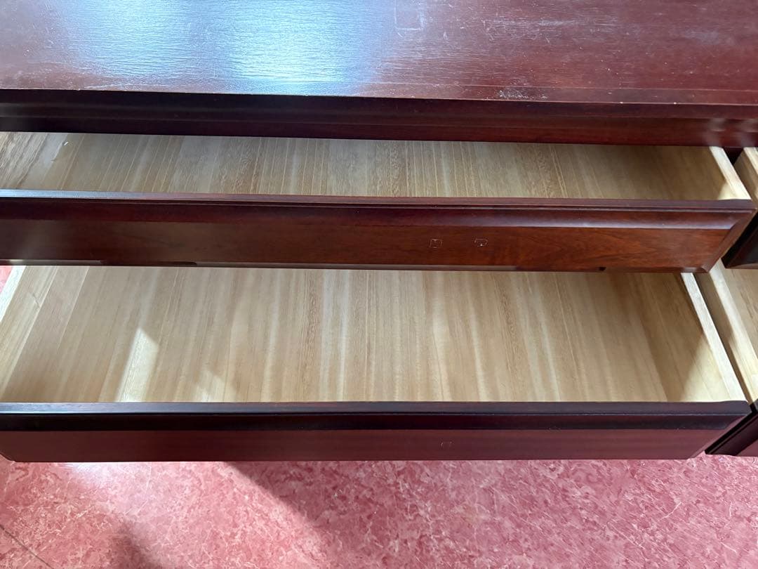 GY0717 洋服箪笥　整理タンス　チェスト　木製　昭和レトロ