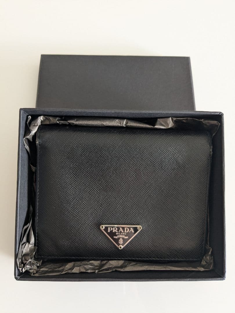 PRADA プラダ サフィアーノ 二つ折り財布