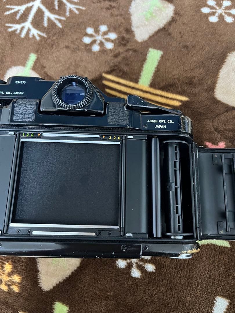 PENTAX67 望遠レンズ付き