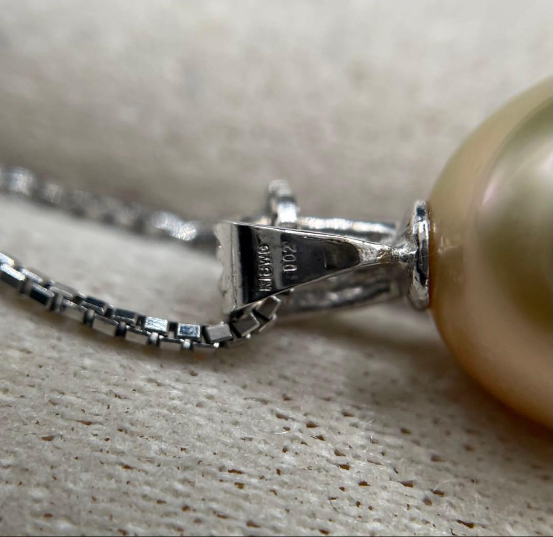 専用JA100★高級 スリーカラーパール ダイヤ K18WG ヘッド 鑑付