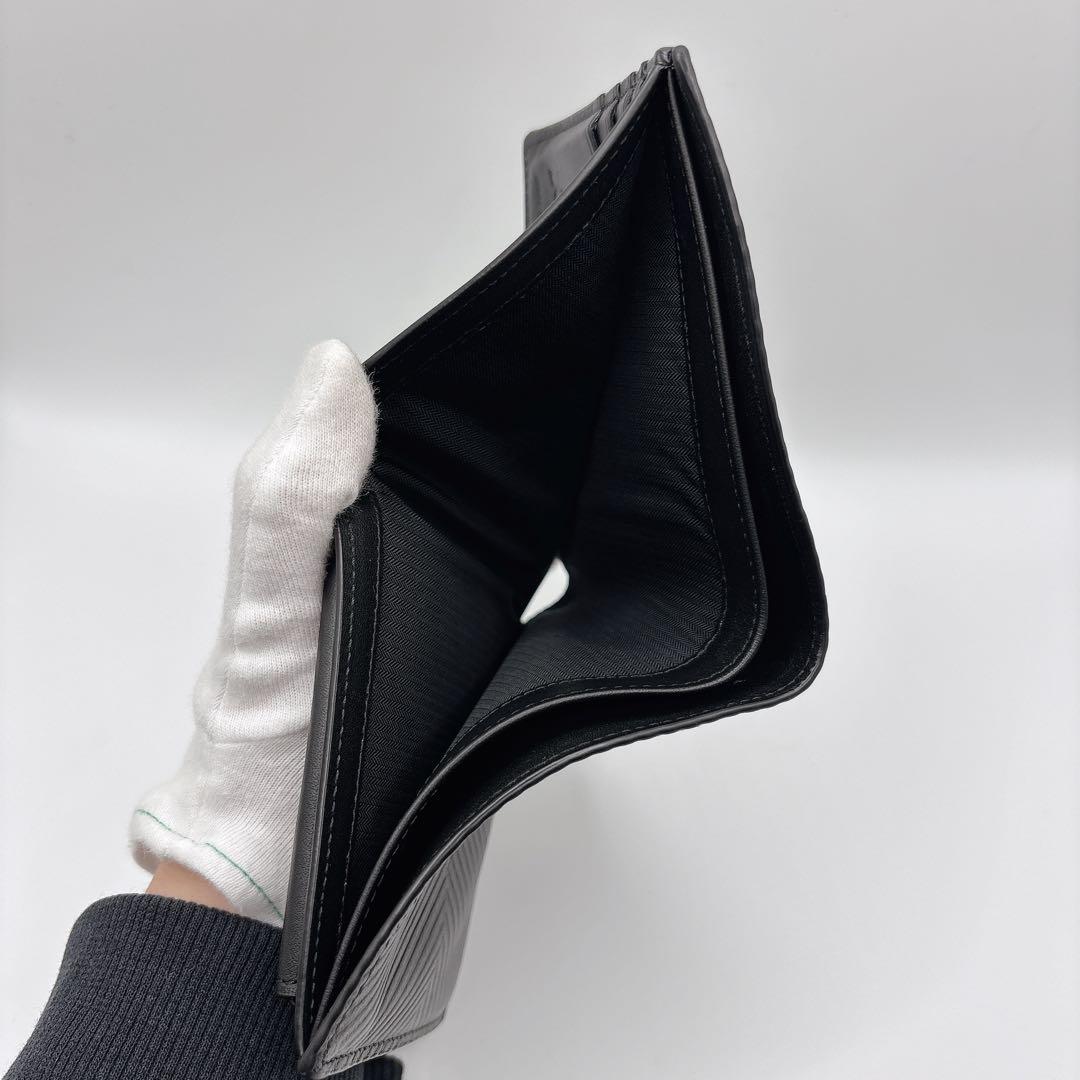 現行 LOEWE ロエベ バイフォールド ウォレット ブラック 財布