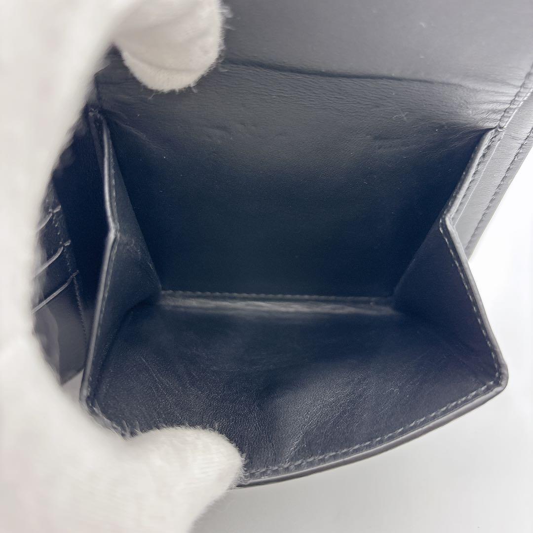 現行 LOEWE ロエベ バイフォールド ウォレット ブラック 財布