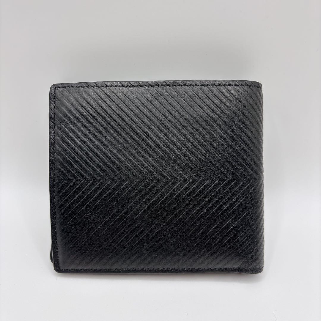 現行 LOEWE ロエベ バイフォールド ウォレット ブラック 財布