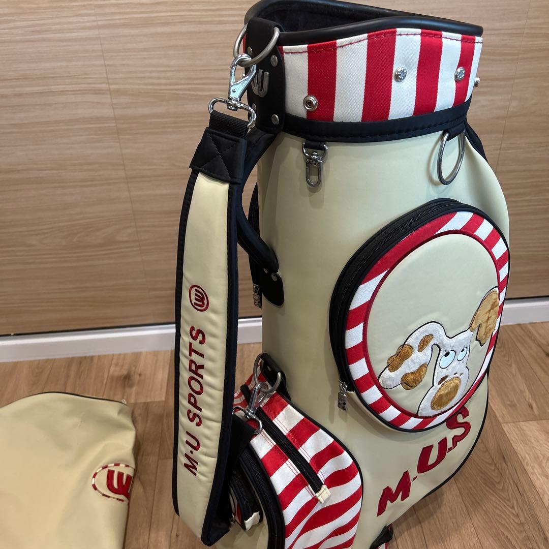 MU SPORTS　ゴルフバッグ　キャディバッグ　MUスポーツ　MUSPORTS